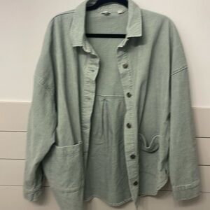 Brand new without tags Roxy Kick Back Corduroy Long Sleeve Overshirt